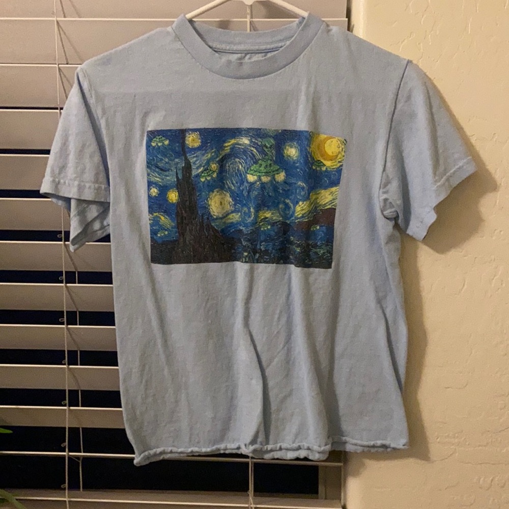 ROSS light blue t shirt